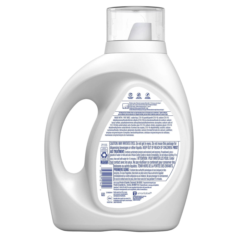 Tide Free & Gentle Liquid Laundry Detergent 48 Loads 63 fl OZ (Pack of 4)