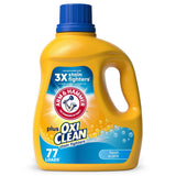 ARM & HAMMER Plus OxiClean Stain Fighters Liquid Laundry Detergent Fresh Scent 100.5 fl oz(Pack of 4)