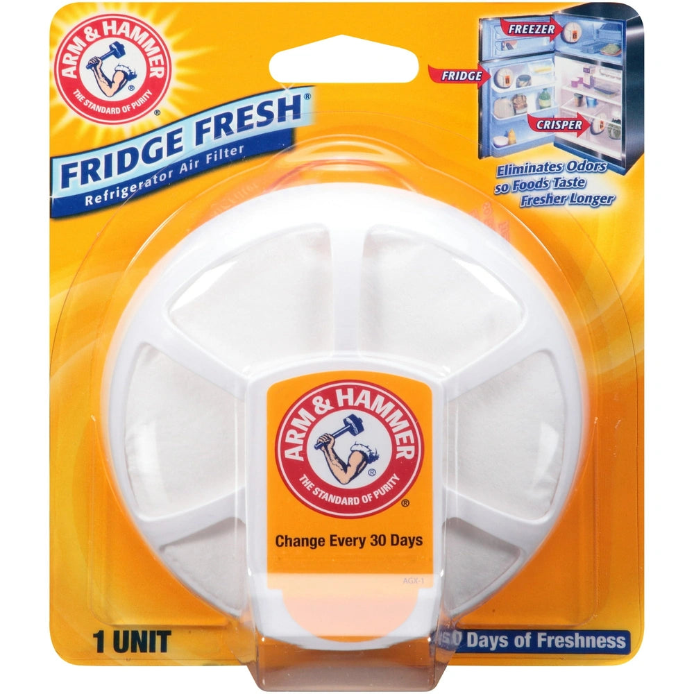 Arm & Hammer Fridge Fresh Refrigerator Air Filter 5.5 oz (Pack of 8)