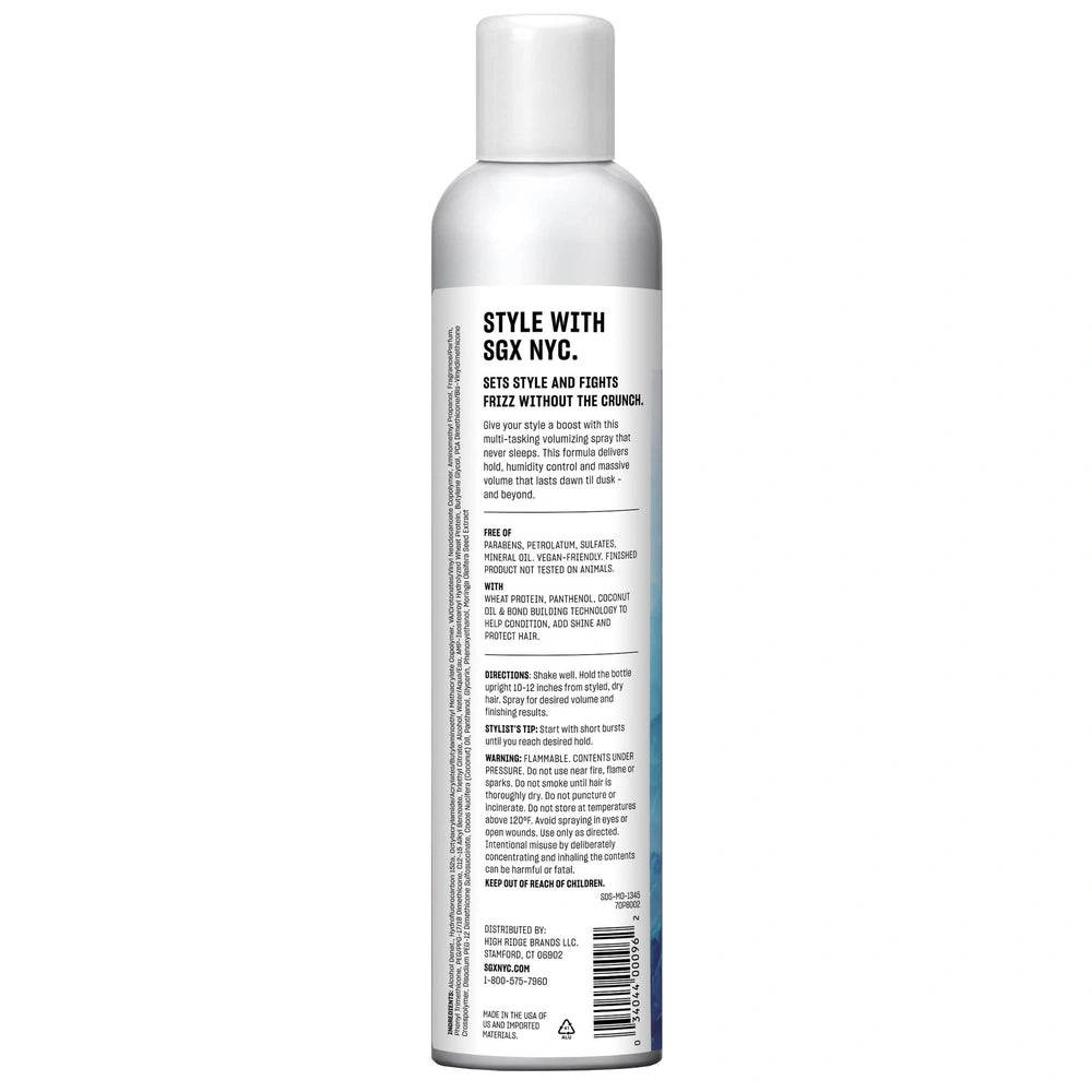 SGX NYC Play It Big Volumizing Finishing Hair Spray - 8.5 oz(Pack of 4)
