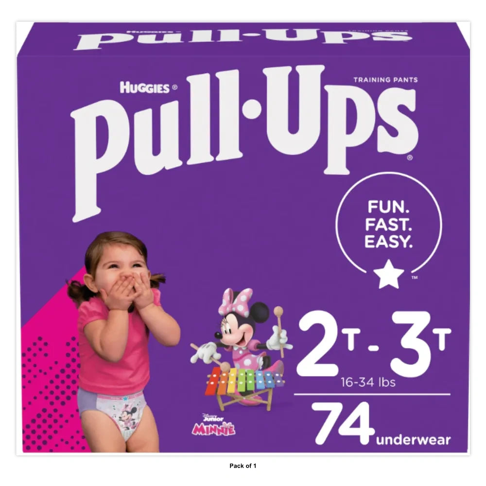 Pull-Ups Learning Designs Female Training Pants 2T-3T (Pack of 1)