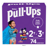 Pull-Ups Boys Potty Training Pants Size 4 2T-3T (Pack of 1)