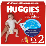 Huggies Little Snugglers Baby Diapers Size 2 (Pack of 1)
