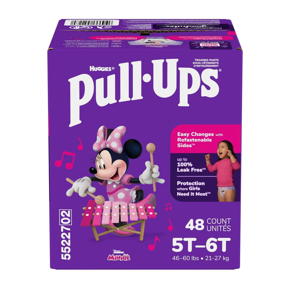 Pull-Ups Girls Potty Training Pants 5T-6T (Pack of 1)