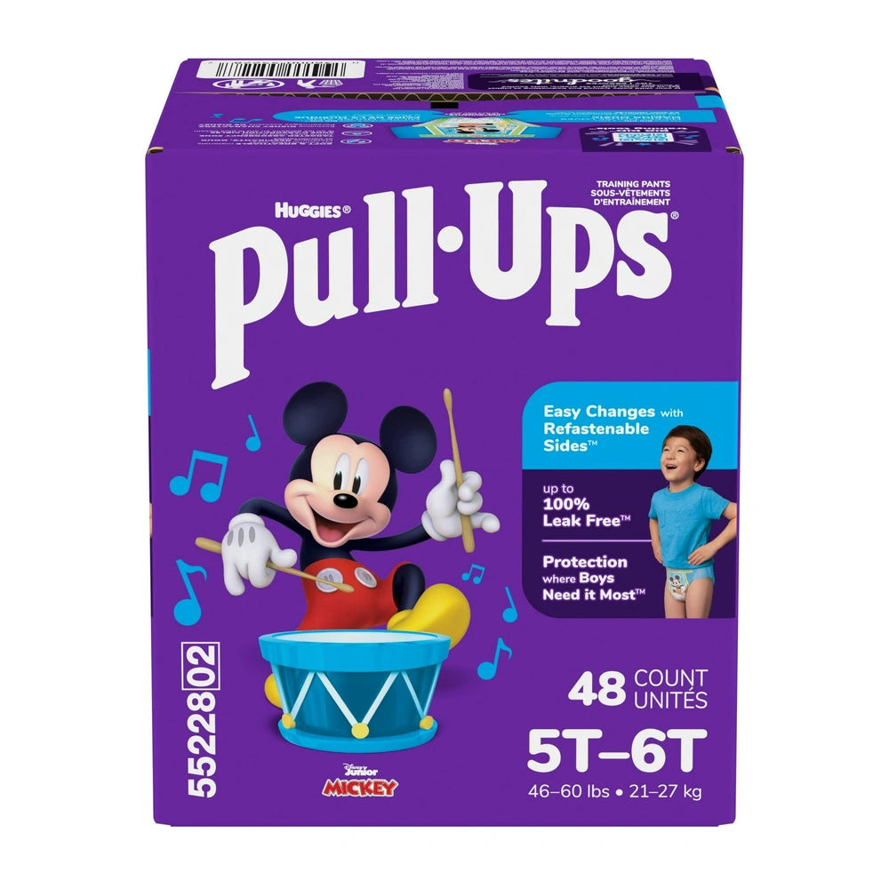 Pull-Ups Boys Potty Training Pants 5T-6T (Pack of 1)