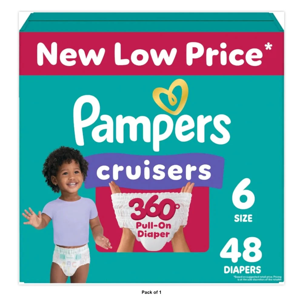 Pampers Cruisers 360 Diapers - Size 6 (Pack of 1)