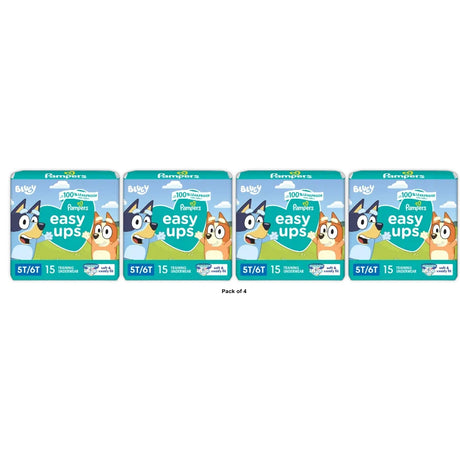 Pampers Easy Ups PJ Masks Training Pants Boys Size 5T/6T (Pack of 4)