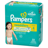 Pampers Swaddlers Sensitive Disposable Diapers -(Pack of 4)