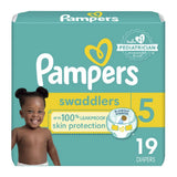 Pampers Swaddlers Diapers Size 5 (Pack of 4)