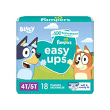 Pampers Easy Ups Bluey Training Underwear - Size 4T-5T - (Pack of 4)