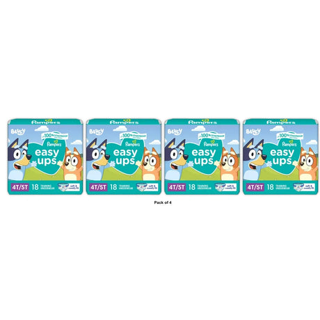 Pampers Easy Ups Bluey Training Underwear - Size 4T-5T - (Pack of 4)