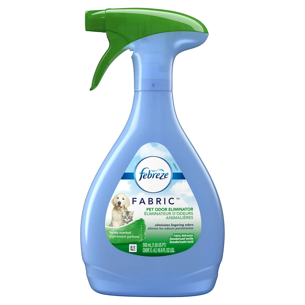 Febreze Fabric Refresher - Pet Odor Eliminator 16.9 OZ (Pack of 8)