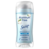 Secret Aluminum Free Women s Deodorant Solid Cotton scent 2.4 OZ (Pack of 12)