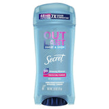 Secret Outlast Clear Gel Antiperspirant Deodorant for Women Protecting Powder 2.6 OZ (Pack of 12)