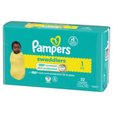 Pampers Swaddlers Sensitive Disposable Diapers - Size 1 - (Pack of 4)