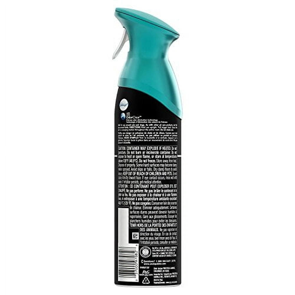 Febreze Air Freshener Spray, Unstopables Fresh, Odor Eliminator for Strong Odor 8.8oz (Pack of 6)