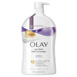 Olay Age Defying Body Wash with Vitamin E - 33 fl oz (Pack of 4)
