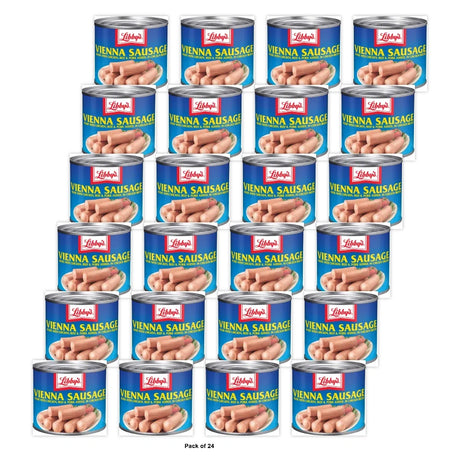 Libby s Vienna Sausage in Chicken Broth Canned Sausage 4.6 Oz (Pack of 24)