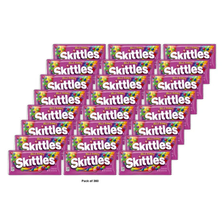 Skittles - Bite Size Wild Berry Candies 2.17 Oz (Pack of 360)