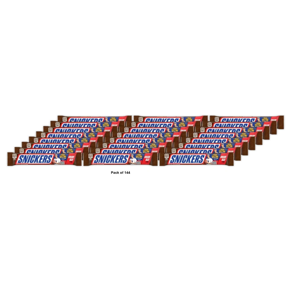 Snickers - Candy Bar - King Size 3.29 Oz (Pack of 144)