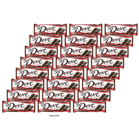 Dove Chocolate - Silky Smooth Dark Chocolate Bar 1.44 oz (Pack of 216)