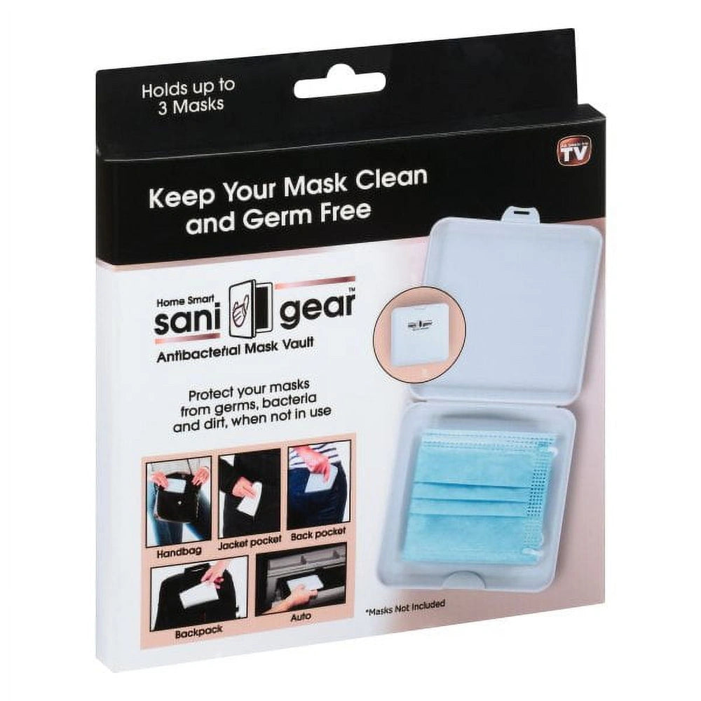 Mask Case Holder Antibacterial Vault Sani Gear Mask Vault (Pack of 6)