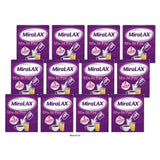 Miralax #1 Physician Recommended Mix-In-Pax Gentle Constipation Relief Laxative (Pack of 12)