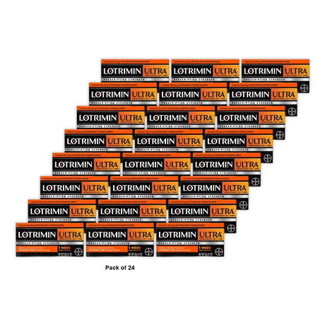 Lotrimin Ultra 1 Week Athlete s Foot Treatment Antifungal Cream 30G Tube 1.1 Oz (Pack of 24)