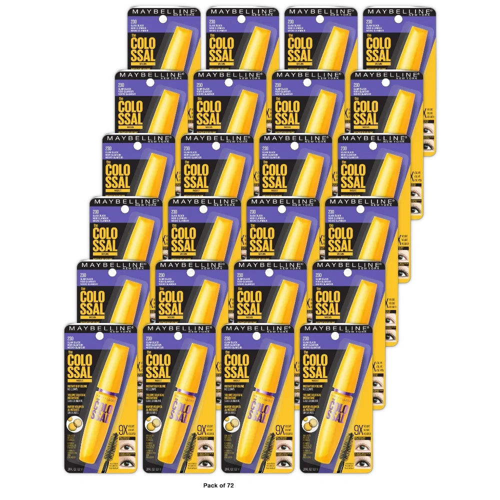 Maybelline the Colossal 10.7ml 0.31 Oz (Pack of 72)