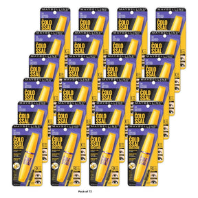 Maybelline New York Volum' Express Colossal Mascara, Classic Black, 0.31 fl Oz (Pack of 72)