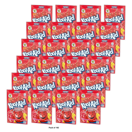 Kool-Aid - Unsweetened Cherry Soft Drink Mix 0.13 Oz (Pack of 192)
