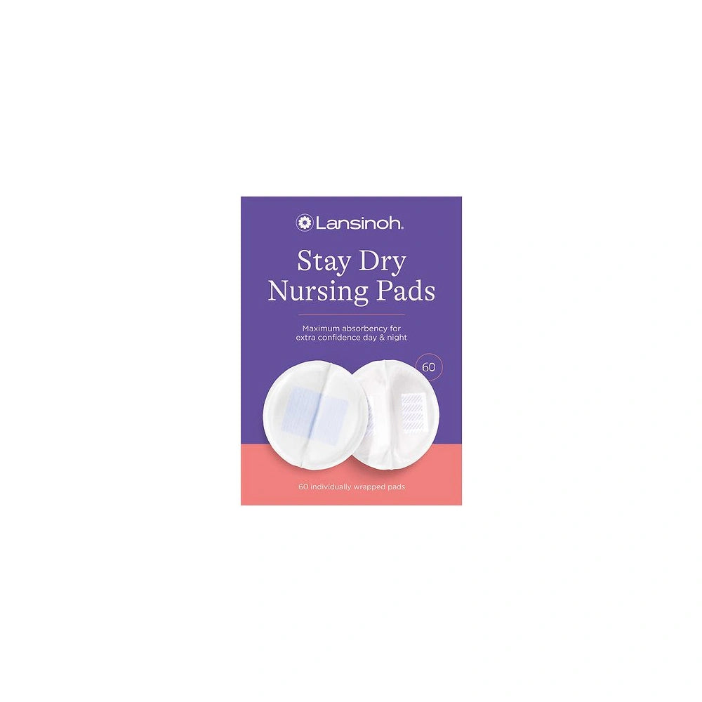 Lansinoh 20265 Disposable Nursing Pads, 60-Count Boxes (Pack of 12)