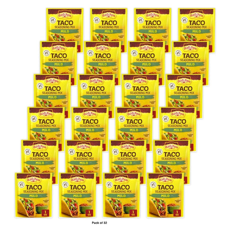 Old El Paso Seasoning, Mild Taco, 1 Oz (Pack of 32)