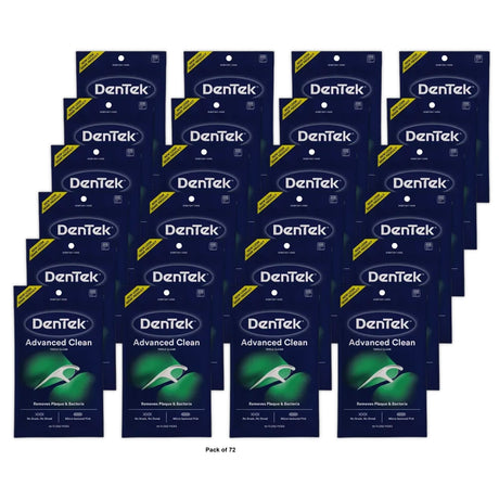 Dentek Triple Clean Eco-Friendly 90 Picks 1.6 Oz (Pack of 72)