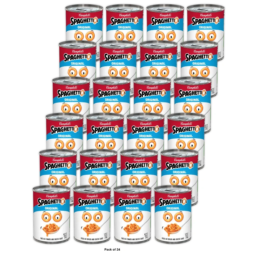 SpaghettiOs Original Canned Pasta 15.8 Oz (Pack of 24)