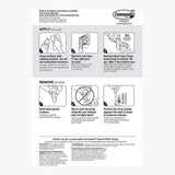 Command Mini Wall Hooks, White, Damage Free Decorating, Six Hooks And Eight Command Strips 0.32 Oz (Pack Of 36)