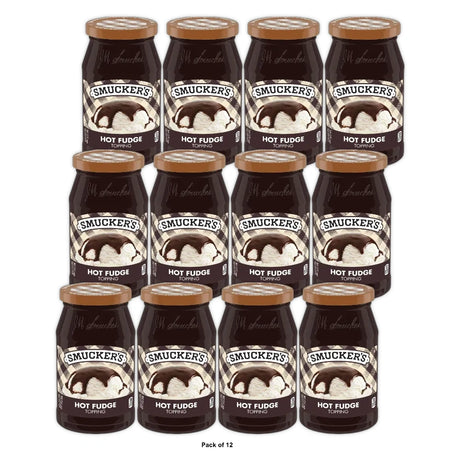 Smucker s Hot Fudge Topping 11.75 OZ (Pack of 12)