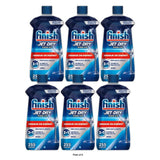 Finish Jet-Dry Rinse Aid, Dishwasher Rinse Agent and Drying Agent, 23 fl Oz (Pack of 6)