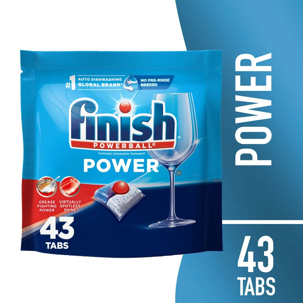 Finish Power Dishwasher Detergents (Pack of 4)
