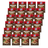 McCormick No Artificial Flavors Brown Gravy Mix 0.87 Oz (Pack of 24)