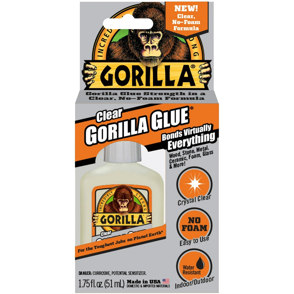 Clear Gorilla Glue 1.75 Oz(Pack Of 5)