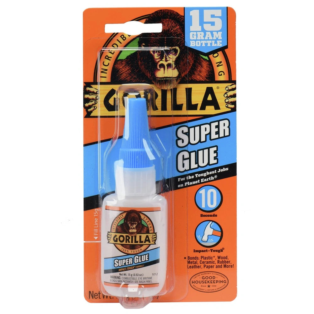 15g Gorilla Super Glue 12.8 OZ (Pack of 6)