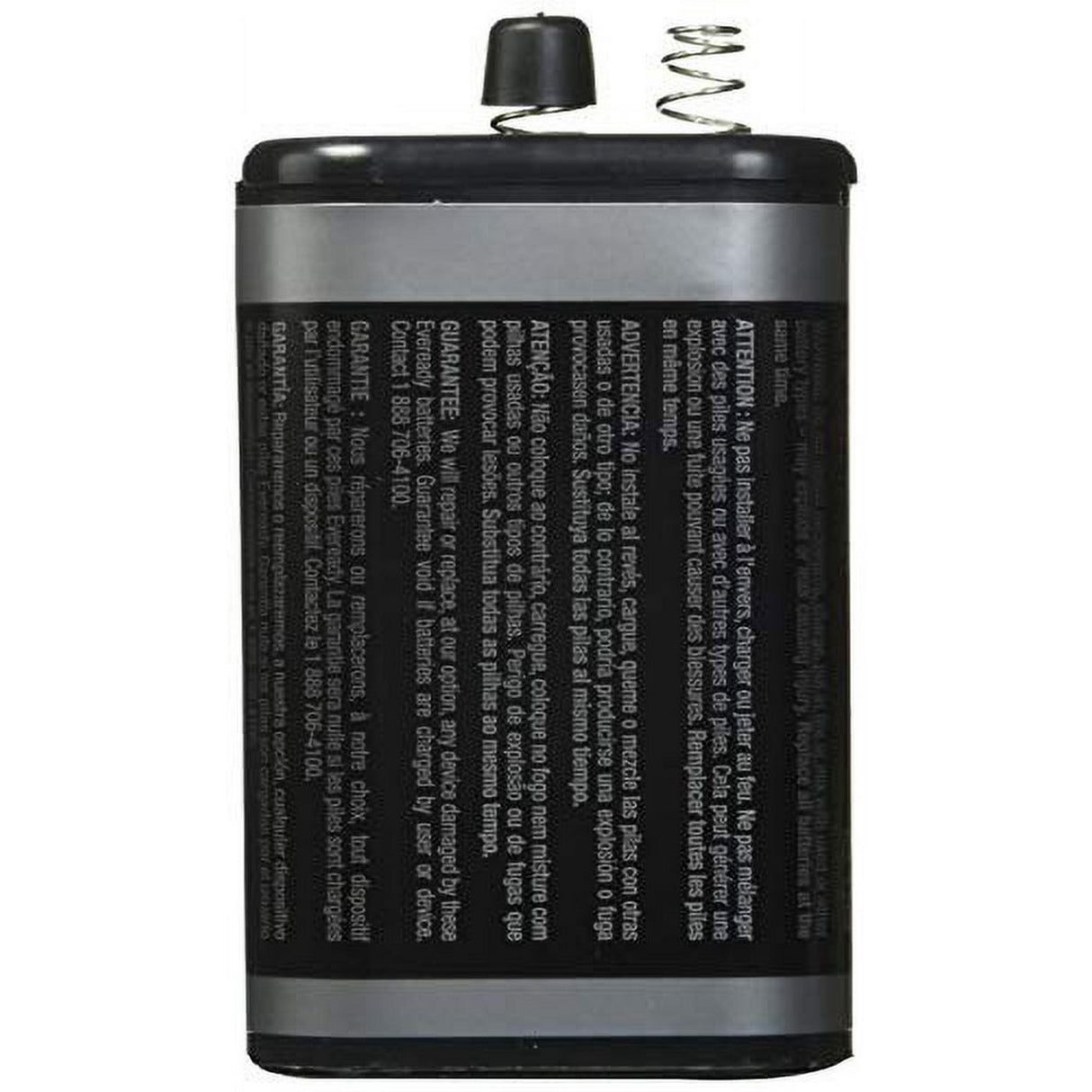 Eveready Super Heavy-Duty 6V Spring Terminal Carbon Zinc Lantern Battery 1209 (Pack of 12)