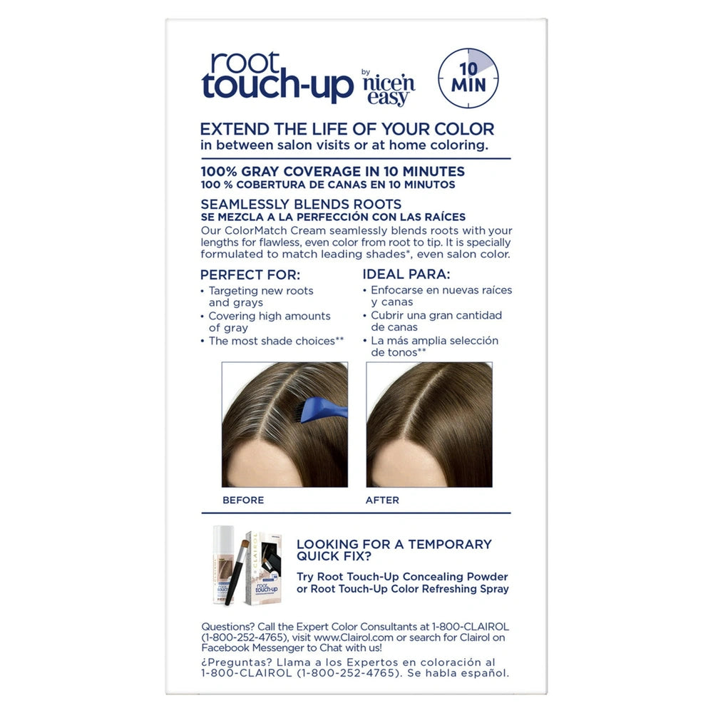 Clairol Root Touch-Up Permanent Hair Color - 5 Medium Brown Hair Dye Kit (Pack of 12)
