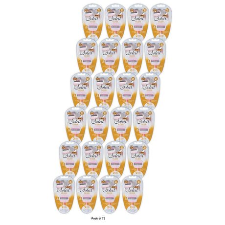Bic Soleil Glide Disposable Razors For Women 5 Blades With Shea Butter Moisture Bars 2 Piece Razor Set 0.12 Oz (Pack Of 72)