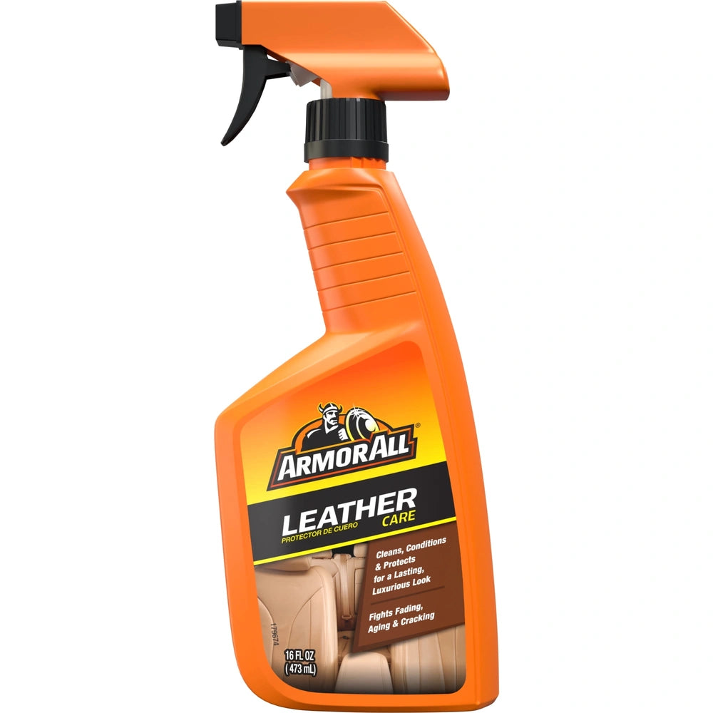 Armor All 16 Leather Care Automotive Protector: Vehicle Leather Conditioner & 16 FL OZ (Pack of 5)