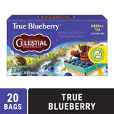 Celestial Seasonings True Blueberry Caffeine-Free Herbal Tea Bags 1.6 Oz (Pack Of 6)