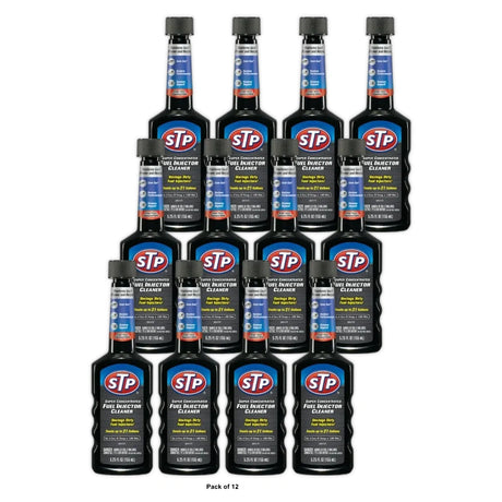 STP Super Concentrated Fuel Injector Cleaner - 5.25 FL OZs (Pack of 12)
