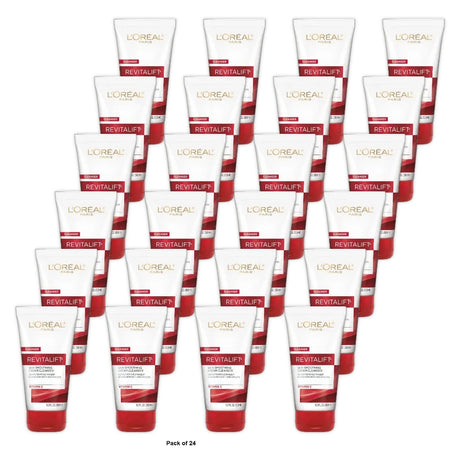 L Oreal Paris Revitalift Radiant Smoothing Cream Cleanser Exfoliates 5 fl Oz (Pack of 24)