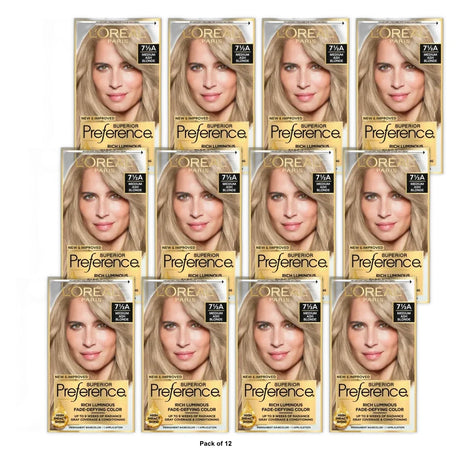 L'Oreal Paris Superior Preference Fade-Defying Color + Shine System - 6.5 fl OZ (Pack of 12)